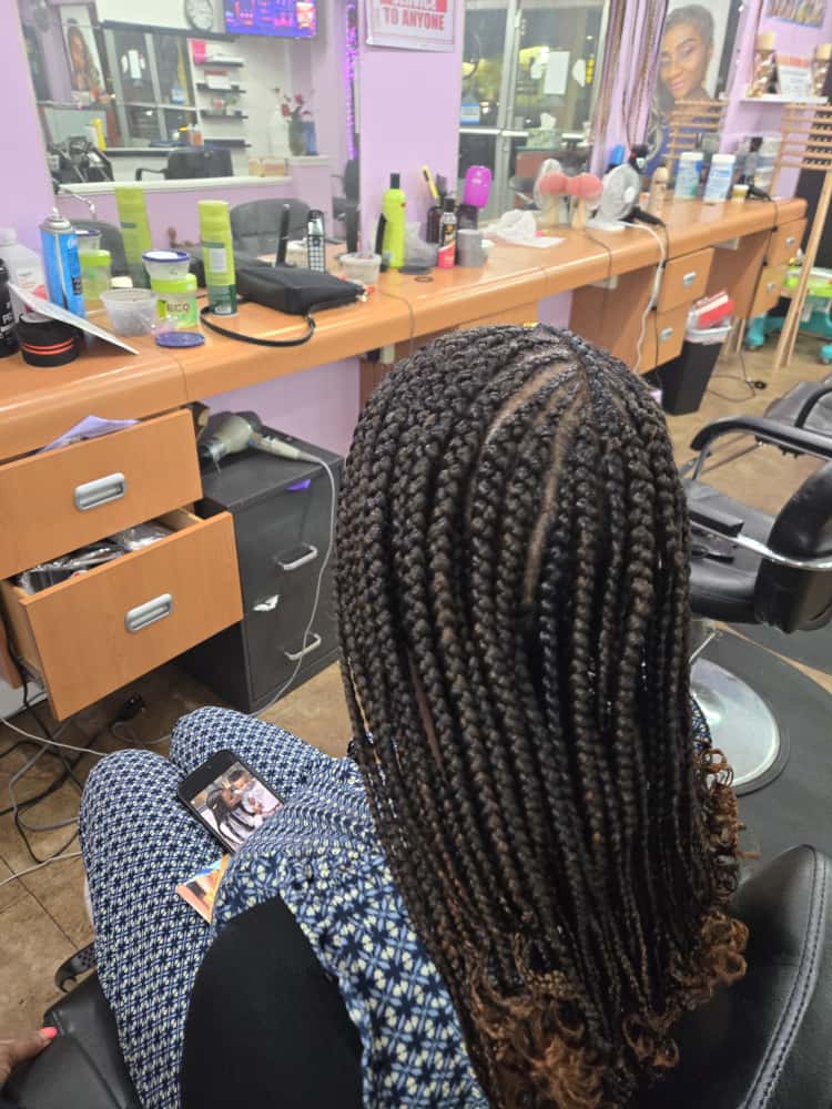 Senegalese twists by Akwaba Hair Braiding